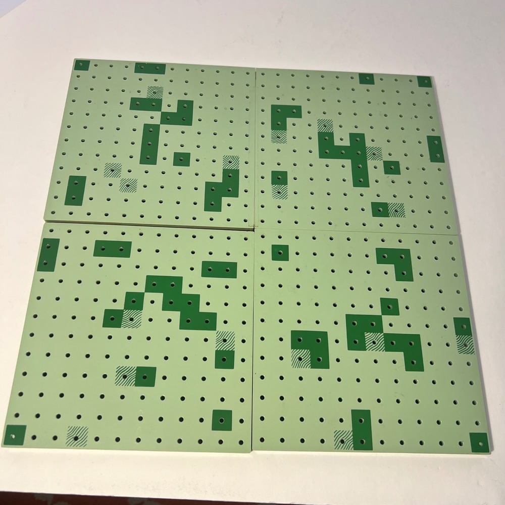 Vintage Feudal Bookshelf Game Replacement Board Only 3M Green Plastic